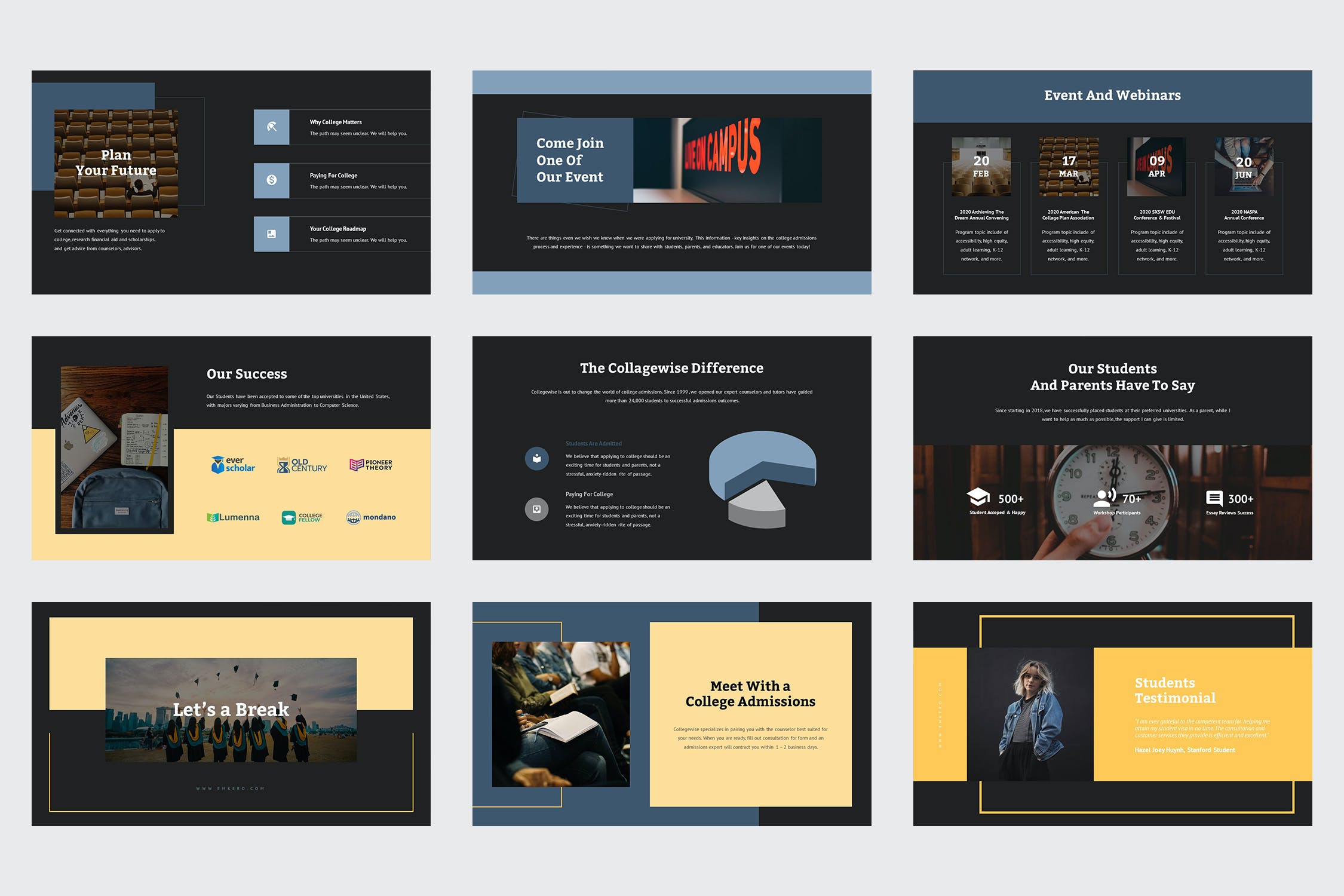 This Presentation Template contains modern, elegant, creative, professional and unique layouts.