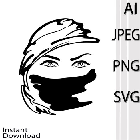 Gangster Girl SVG cover image.
