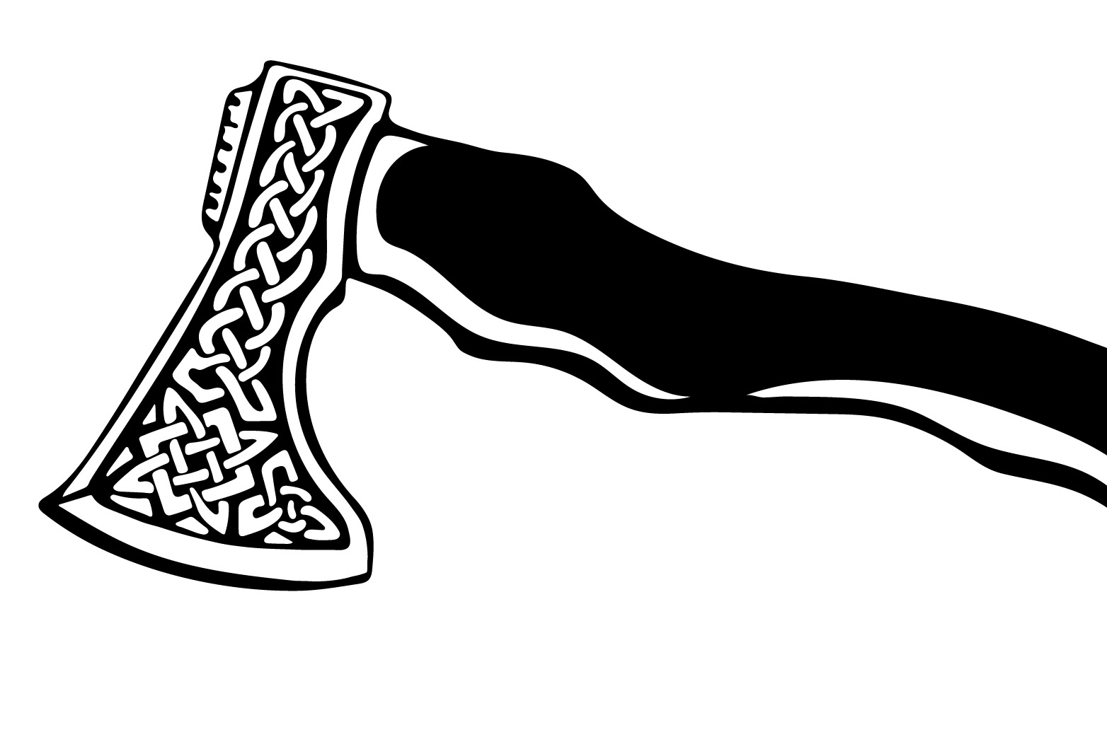 Viking Ax Svg Design - MasterBundles