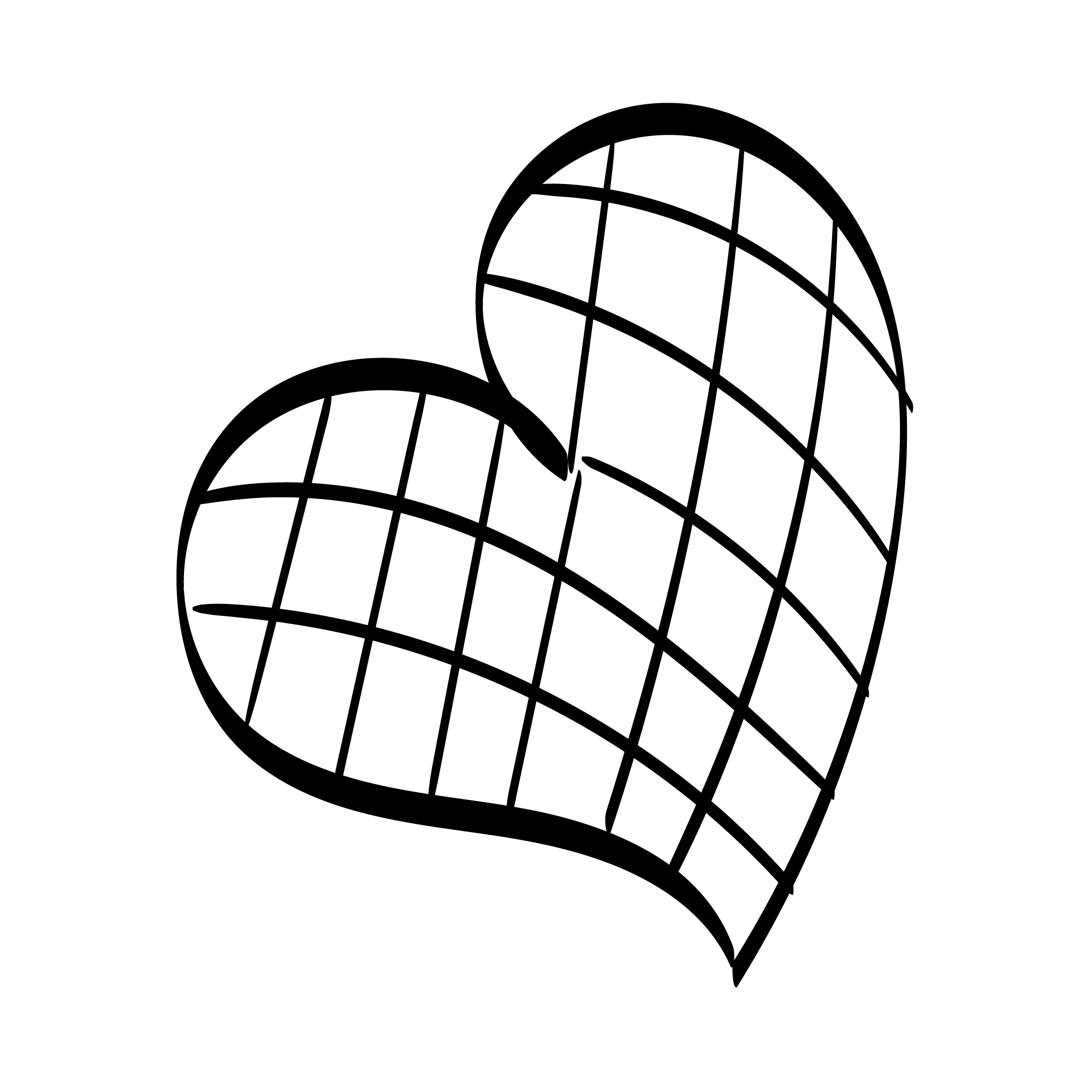 Hand Drawn Heart Graphics preview image.
