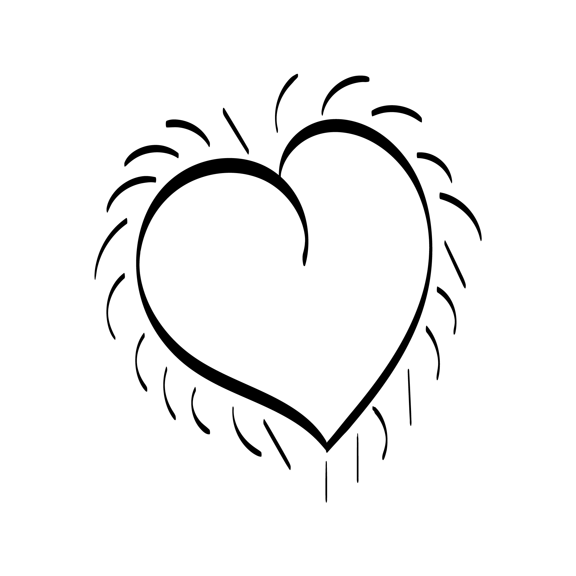Cozy Heart Hand Drawn preview image.