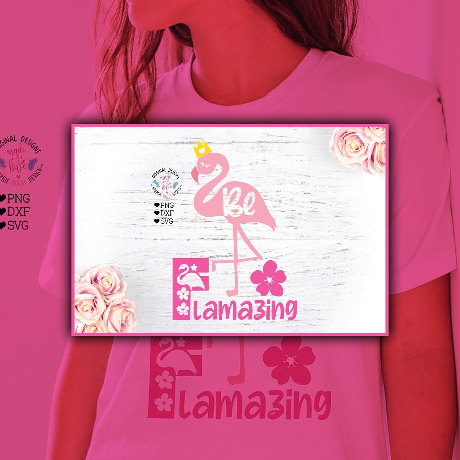 Be Flamazing Flamingo Summer SVG - main image preview.