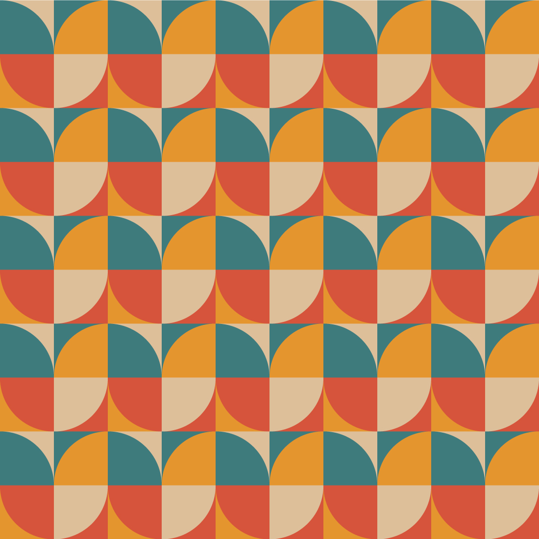 Geometric Vintage Patterns preview image.