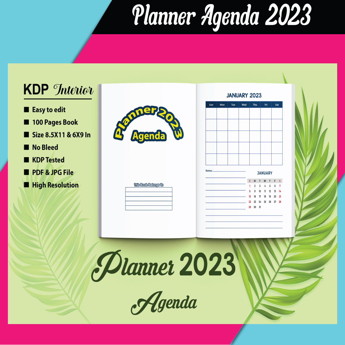 L'agenda 2023 : The Complete Planner - PDF