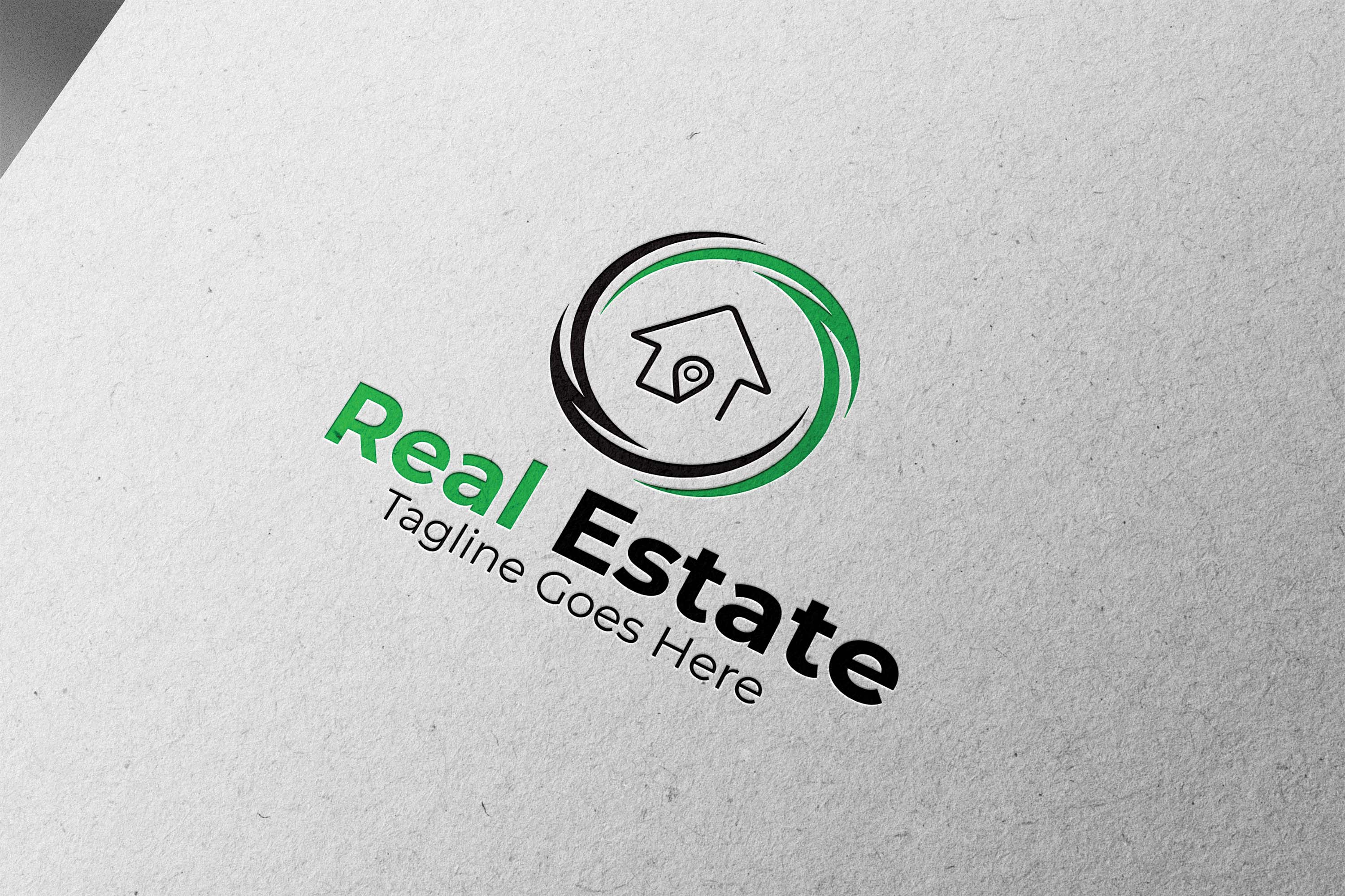 Logo Real Estate Light Green Pack preview image.