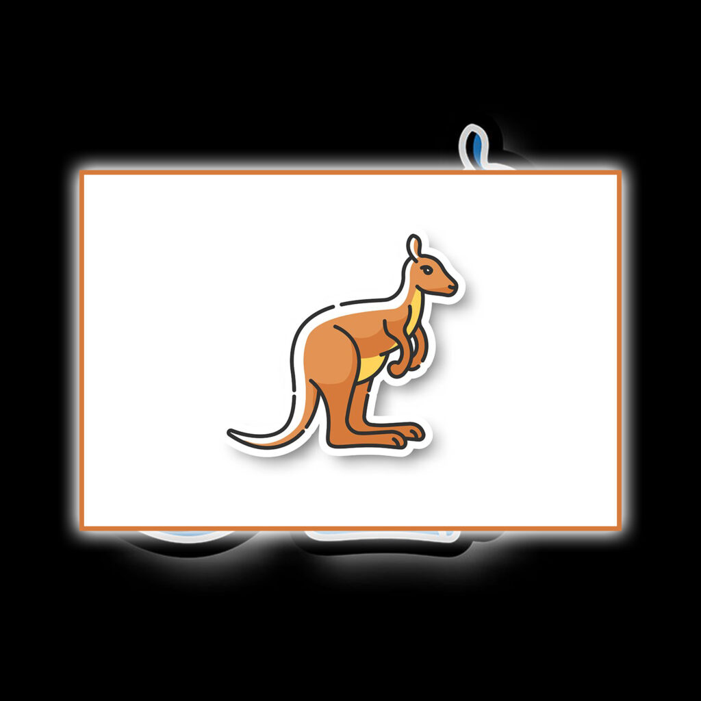 Australien-Metall-Pin 30x20 Mm Für Jacke & Tasche