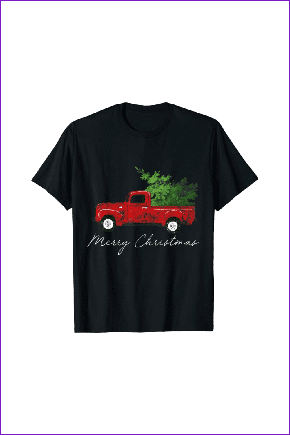 Wagon Christmas Red Plaid Tree On Car Xmas Gift Men Women T-Shirt Wagon Christmas Red Plaid Tree On Car Xmas Gift Men Women T-Shirt