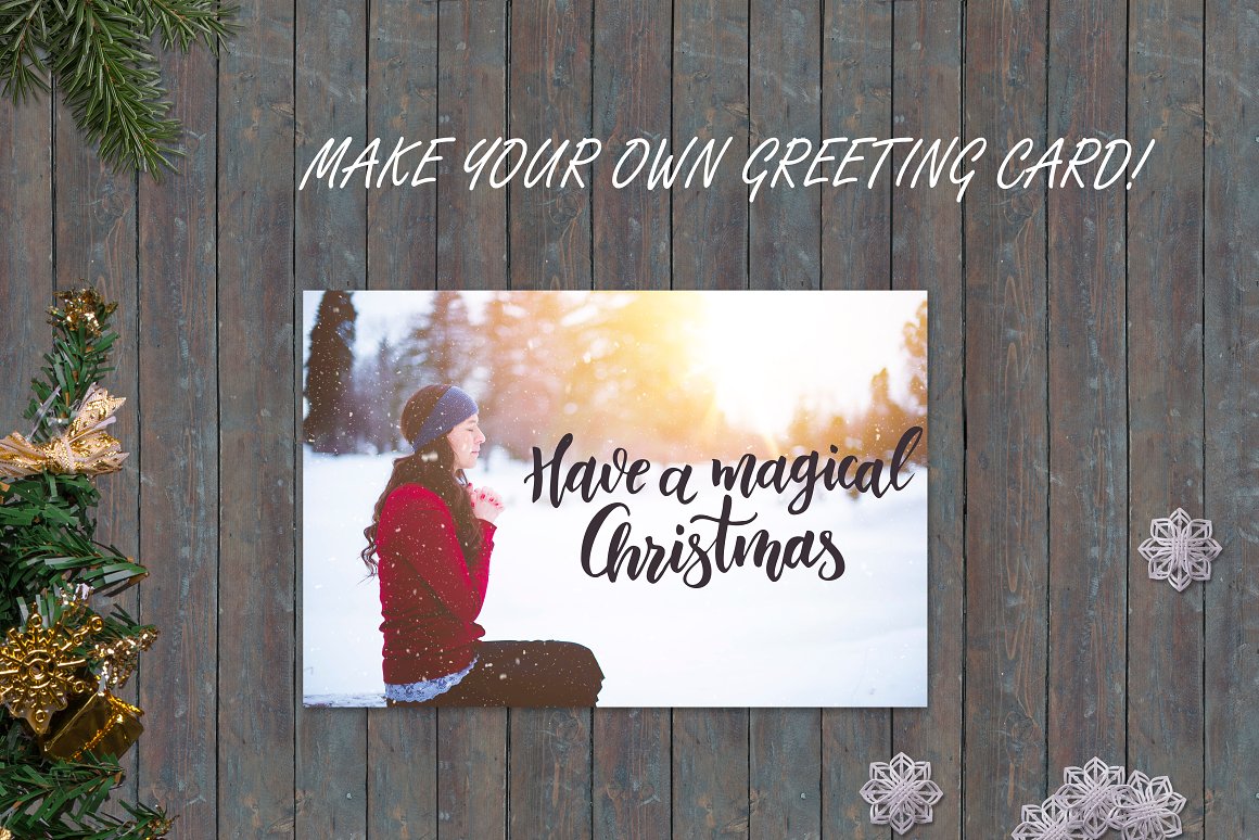 Make your own greeting card.