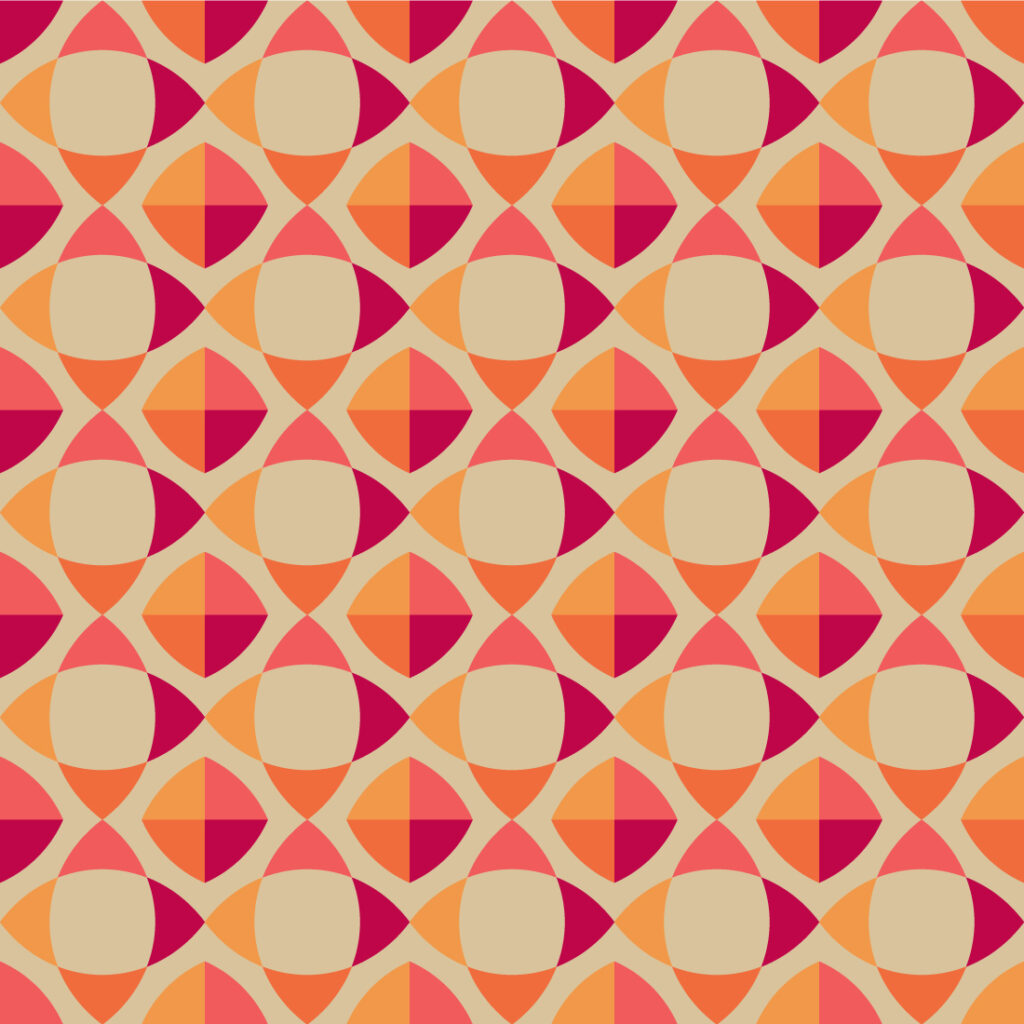 10 Geometric Vintage Patterns V1 - MasterBundles
