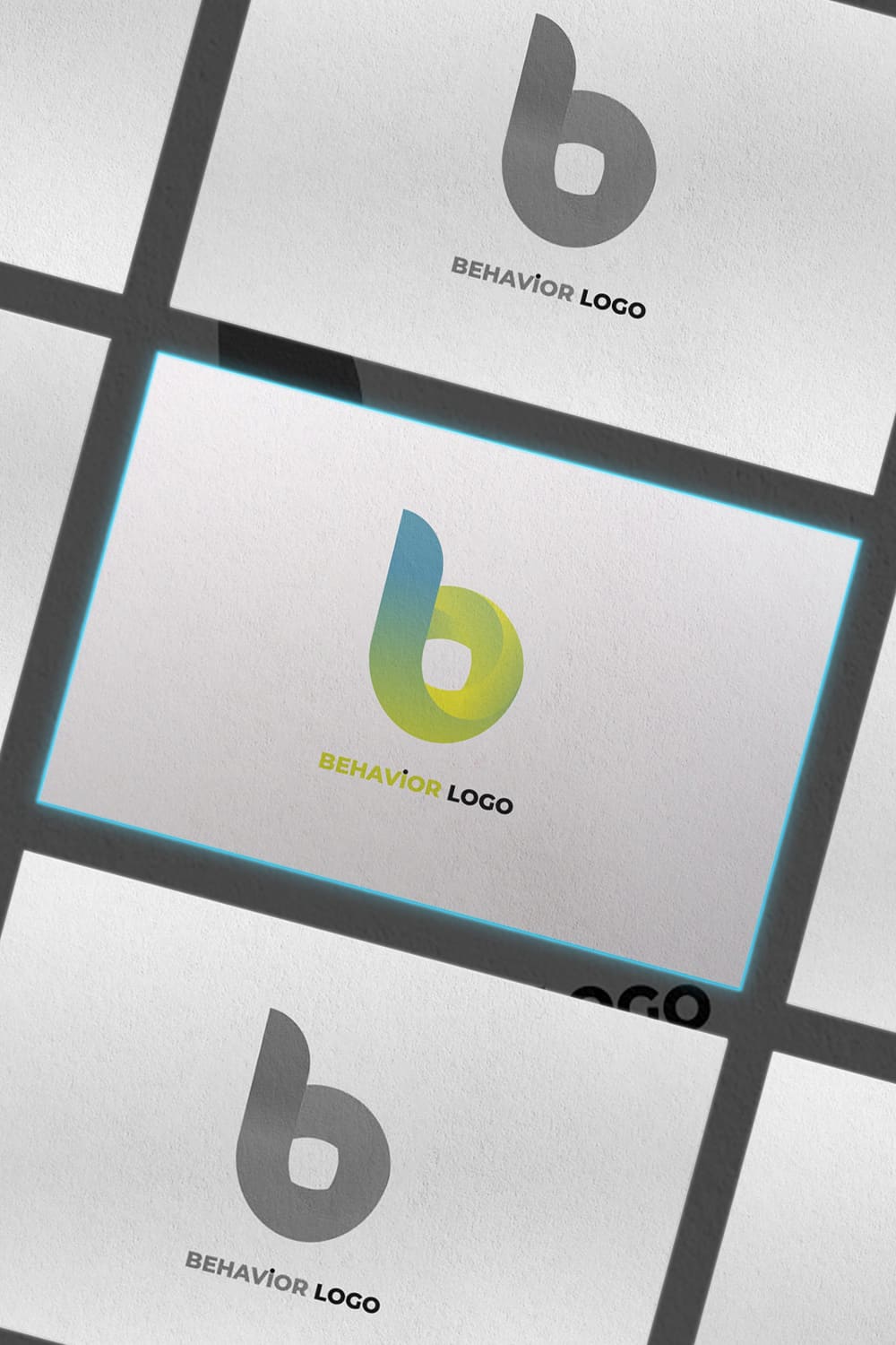 3D Lettes B Logo Design Templates - Pinterest.