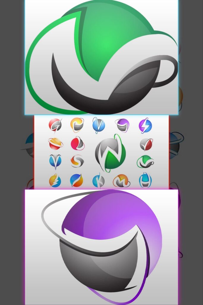 17 3D Sphere Logo Template – MasterBundles