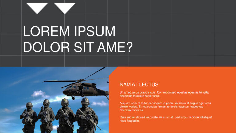 Army Training Powerpoint Template – MasterBundles