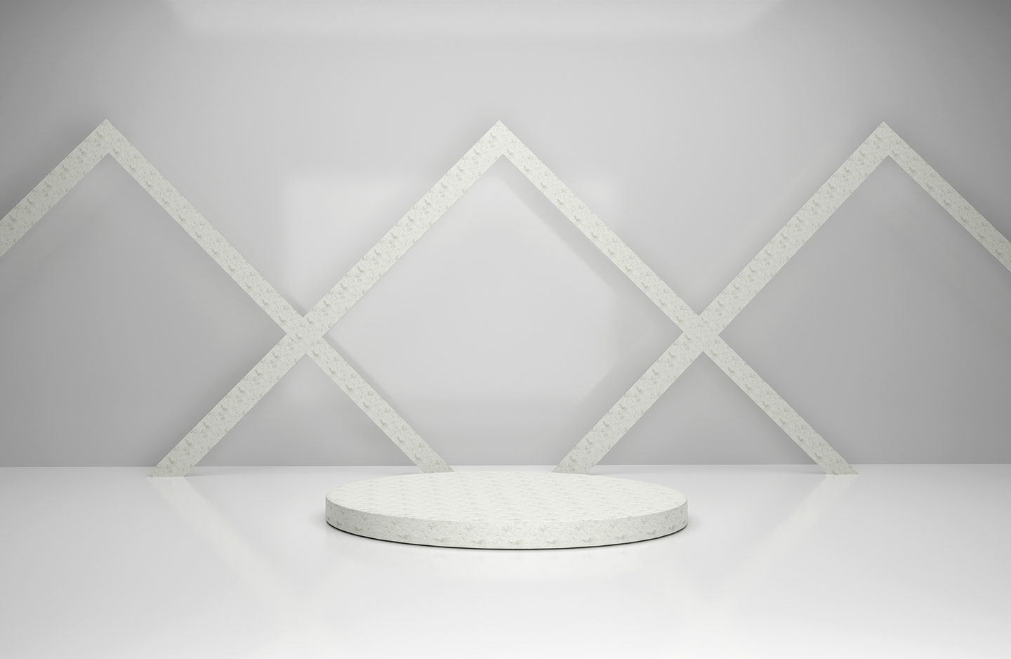 14 Product Display Podium Backgrounds, white podium on white background.