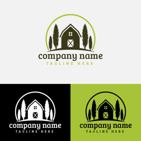 Farm House concept logo Template, Agriculture icon sign symbol ...