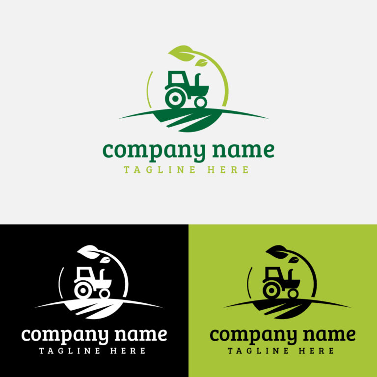 Tractor logo or farm logo template, Suitable for any business related ...