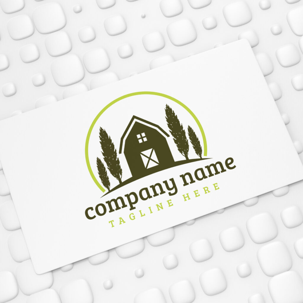 Farm House concept logo Template, Agriculture icon sign symbol ...