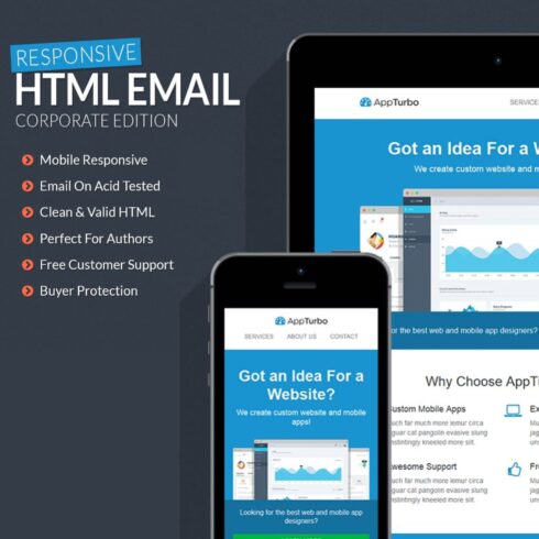 AppTurbo - HTML Email Template.