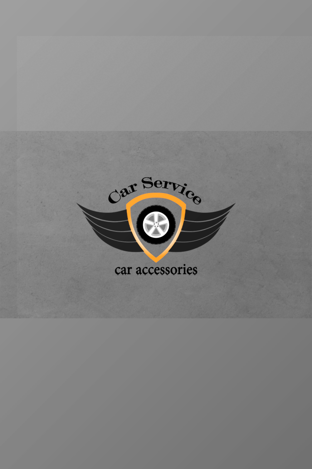 Car Service Logo Templates pinterest image.
