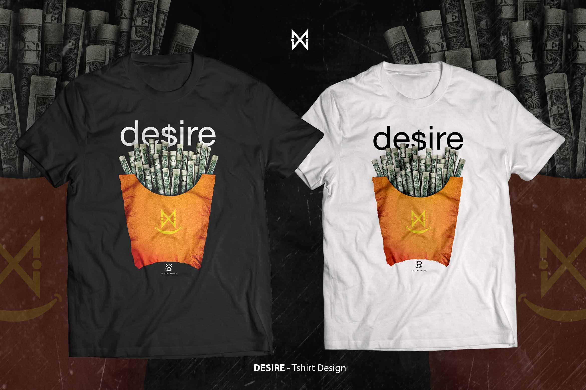 Desire – Graphic T-shirt Design (Streetwear Style)
