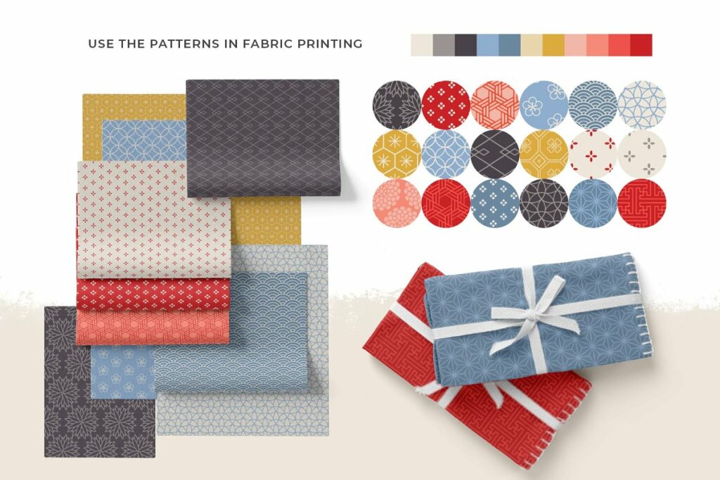100 Asian Patterns – MasterBundles