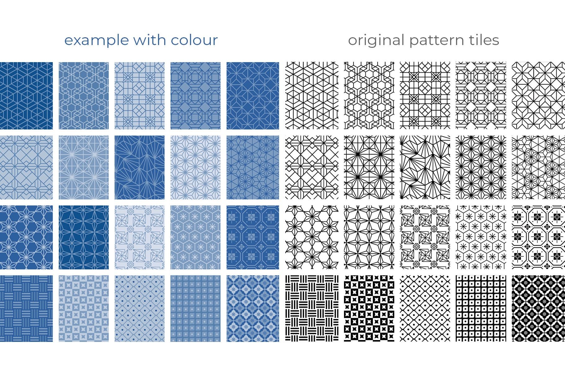 There are so many pattern examples.