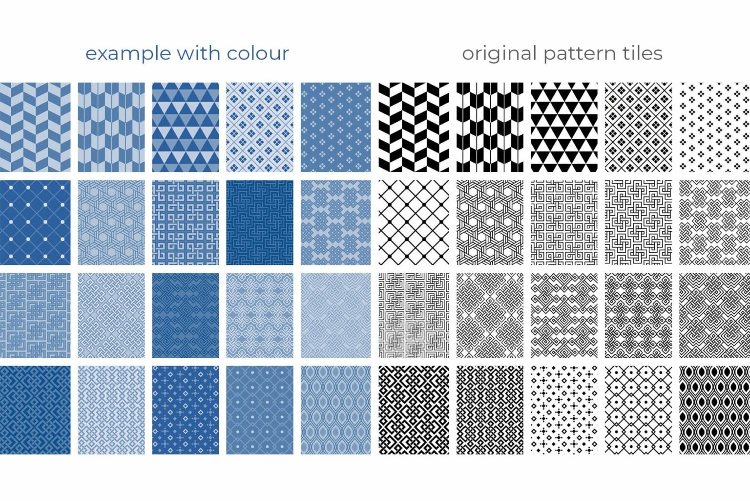 100 Asian Patterns – MasterBundles