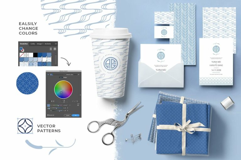 100 Asian Patterns – MasterBundles