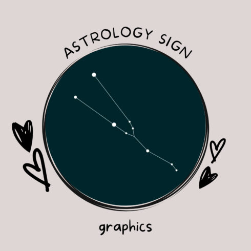 Astrology sign graphics.