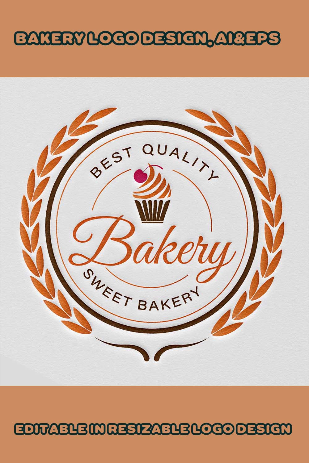 Bakery logo design creative Royalty Free Vector Image