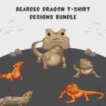 Bearded Dragon T-shirt Designs Bundle – MasterBundles