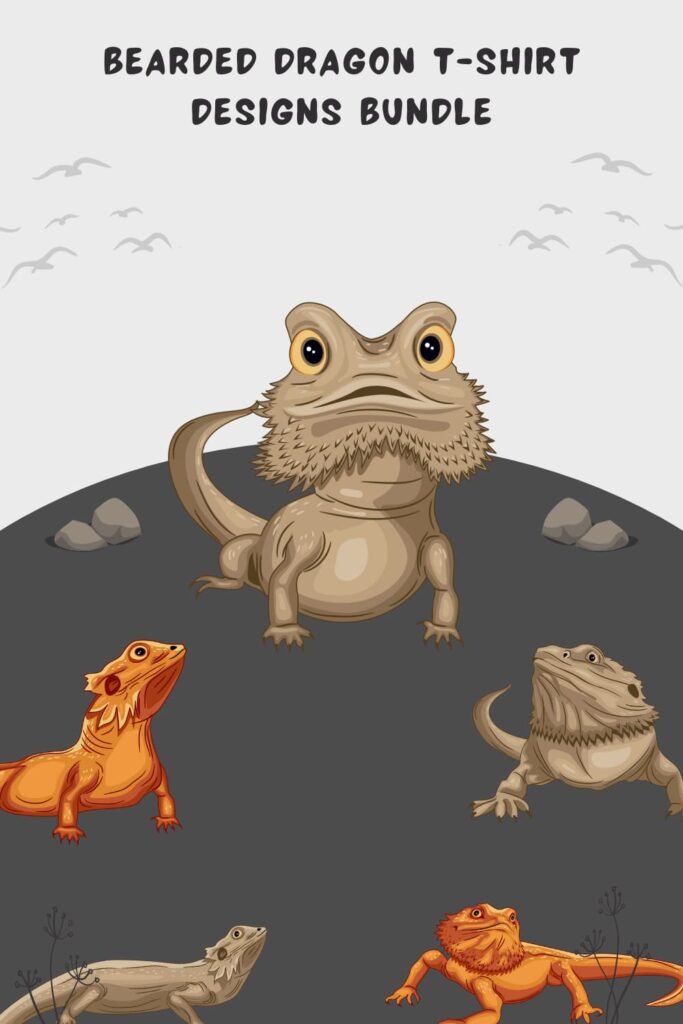 Bearded Dragon T-shirt Designs Bundle – MasterBundles