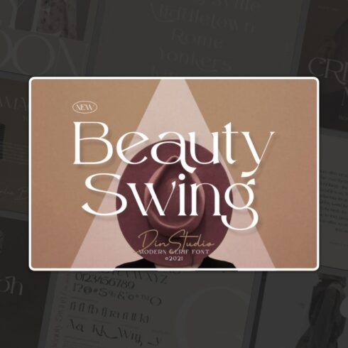 Beauty Swing Font.