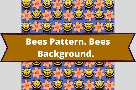 Cover image of Bees Pattern.