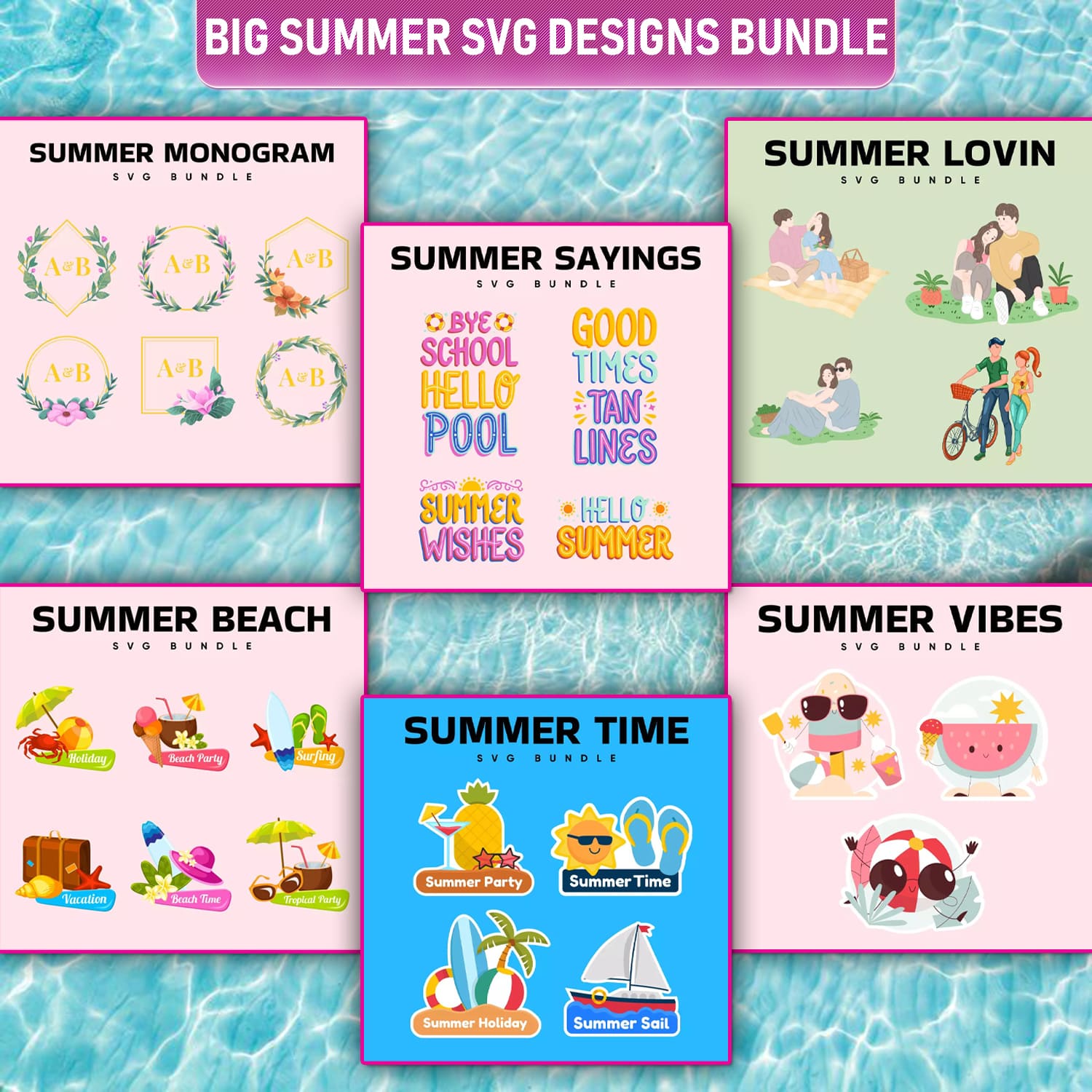 A pack of gorgeous images on a summer theme.