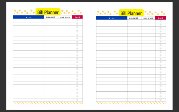 Simple planner for your daily activities.