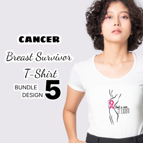 breast cancer survivor SVG T-shirt Designs Bundle.