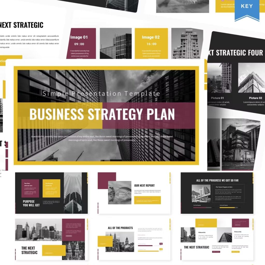 Business Strategy Plan | Keynote Template – MasterBundles