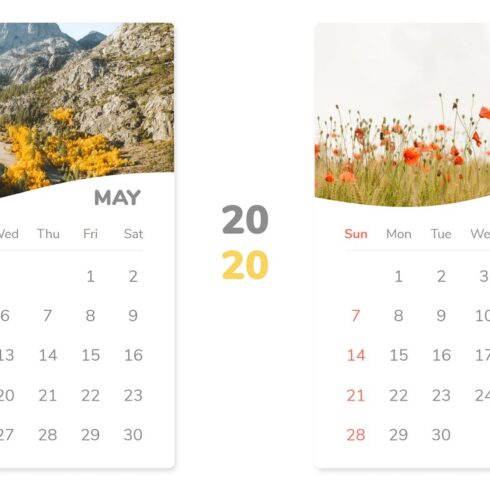 Calendar & Events Powerpoint Template | Master Bundles