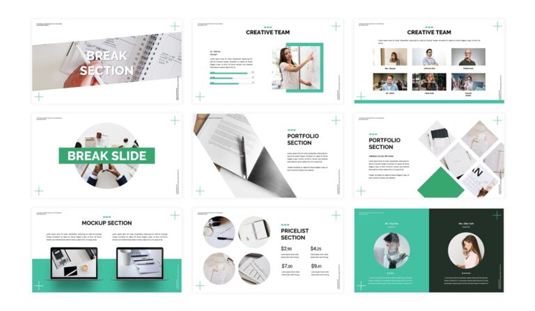 Calendar - Business Powerpoint Template – MasterBundles