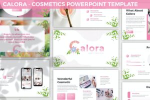 Calora - Cosmetics Powerpoint Template – MasterBundles