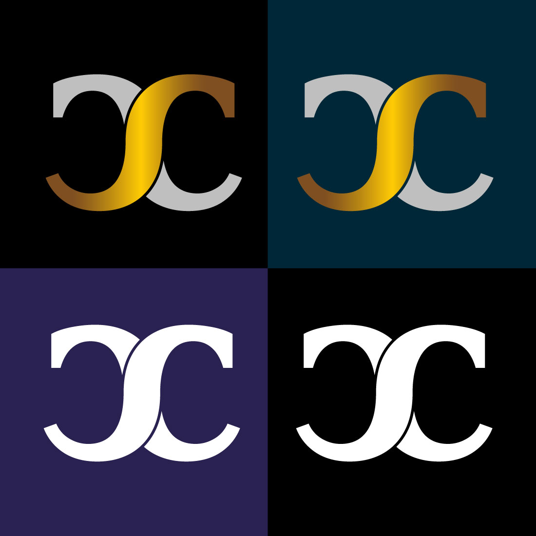 CC Letter Logo logo preview.