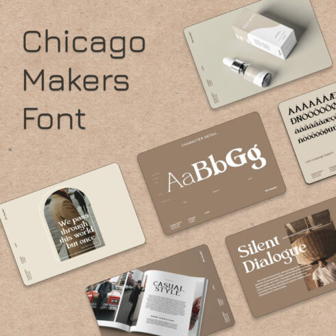 Chicago Makers Font.
