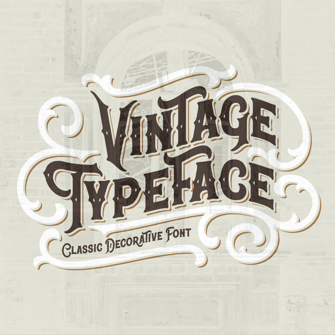 Classic Heritage Typeface light preview.