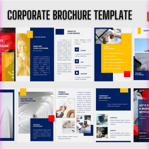 Business Brochure Template.