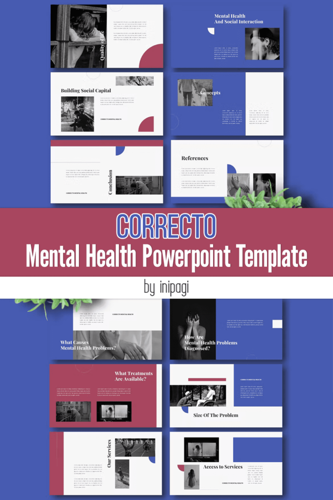 Correcto - Mental Health Powerpoint Template – MasterBundles