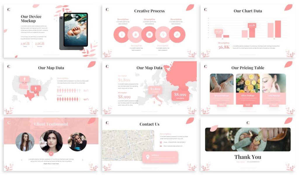 Cosmana - Powerpoint Template – MasterBundles