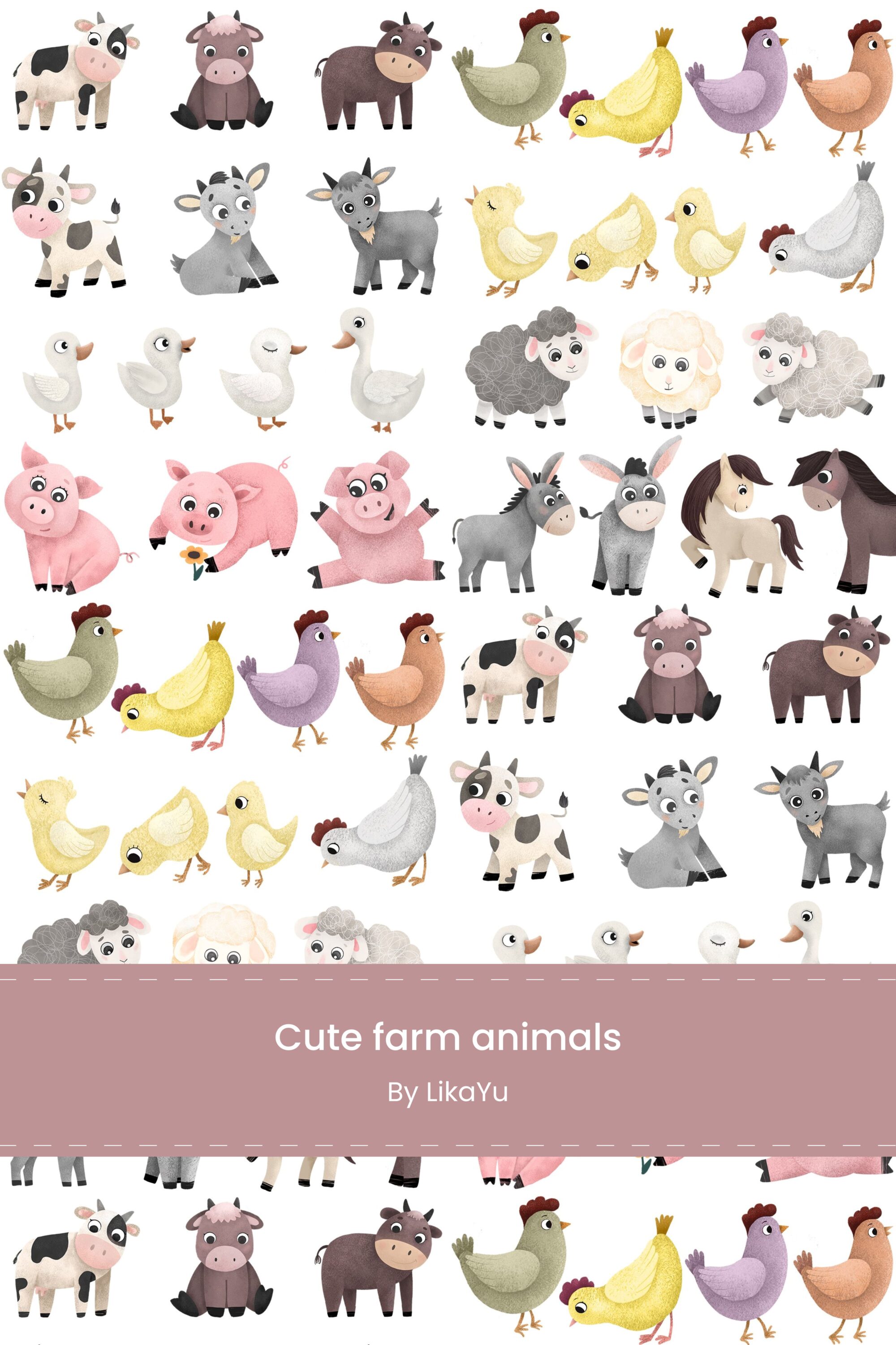 cute farm animals 03 402