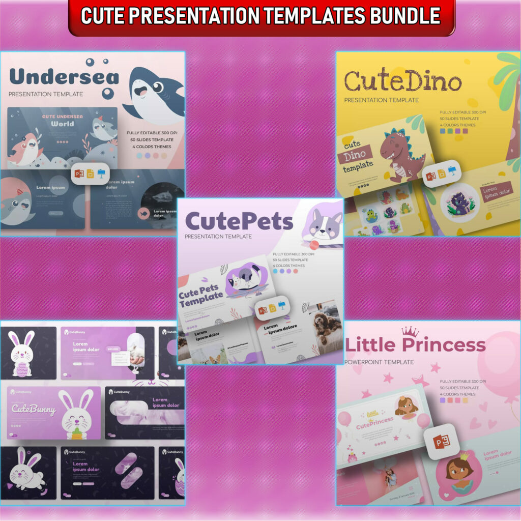 Fun Powerpoint Templates For Kids – MasterBundles