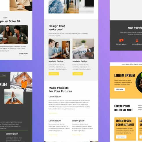 Daveu Email Newsletter Templates | Master Bundles