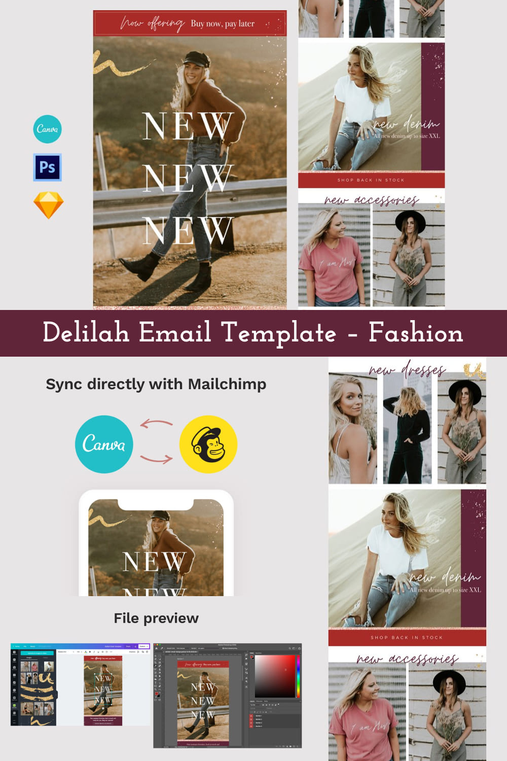 delilah email template – fashion 1000x1500 601